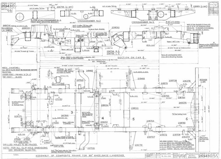 Drawings - British Motor Heritage Limited