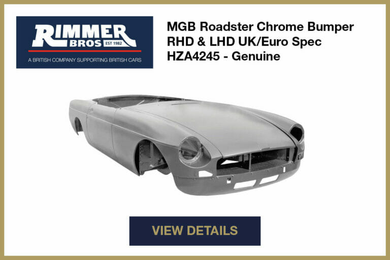 Bodyshell Stock Availability - British Motor Heritage Limited