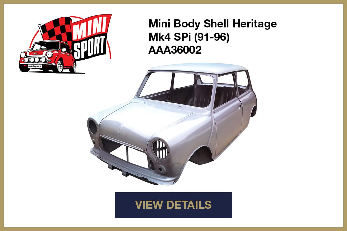 Heritage Mk4 SPi Mini Body Shell (91-96) - AAA36002