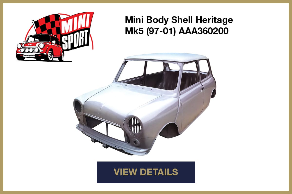 Heritage Mk5 Mini Body Shell (97-01) - AAA360200